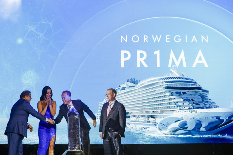 NORWEGIAN CRUISE LINE BEGRÜSST OFFIZIELL DIE NORWEGIAN PRIMA