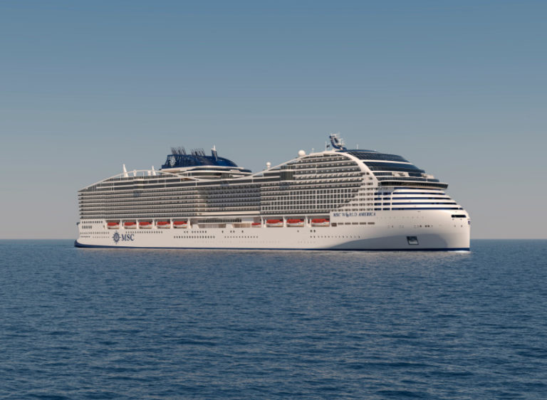 MSC CRUISES SCHNEIDET STAHL FÜR MSC WORLD AMERICA, ZWEITES INNOVATIVES SCHIFF DER WELTKLASSE